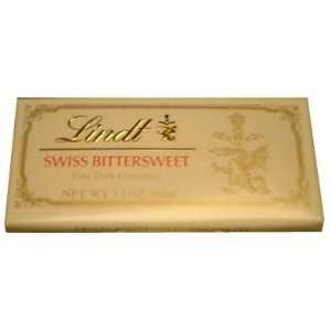 Lindt Swiss Bittersweet 3.5oz (100g)  Grocery & Gourmet 