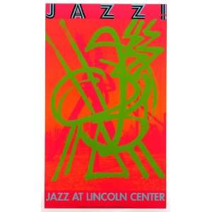   Untitled   2000   Jazz at Lincoln Center 41 ¾ x 26 Serigraph poster