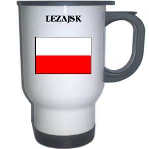 Poland   LEZAJSK White Stainless Steel Mug