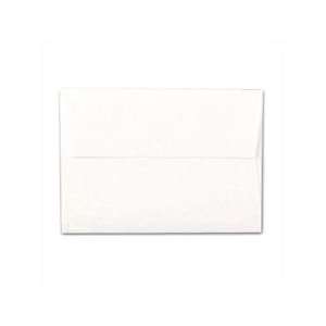  Lettra Pearl White 32 lb. A7 Square Flap Envelopes Office 