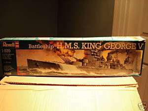 Revell Battleship HMS King George V 05016 Scale 1570  