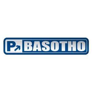   PARKING BASOTHO  STREET SIGN LESOTHO