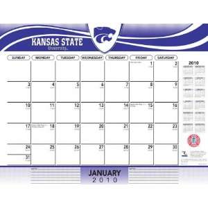  Kansas State Wildcats 2010 22x17 Desk Calendar Sports 