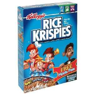 Kelloggs Rice Krispies Cereal, 9 oz (Pack of 6)  Grocery 