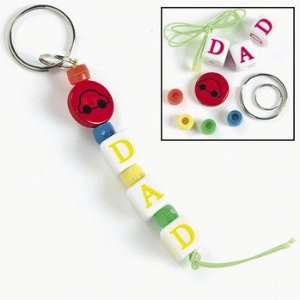  Beaded Dad Key Chain Craft Kit   Craft Kits & Projects 