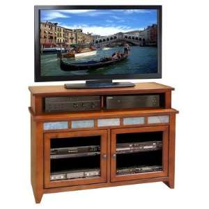  Laredo Creek 48 Two Tier Entertainment Center in Spiced 