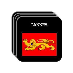  Aquitaine   LANNES Set of 4 Mini Mousepad Coasters 