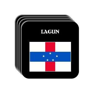  Netherlands Antilles   LAGUN Set of 4 Mini Mousepad 