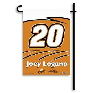  BSS   Joey Lagano #20 NASCAR 2 Sided Garden Flag (13 X 17 