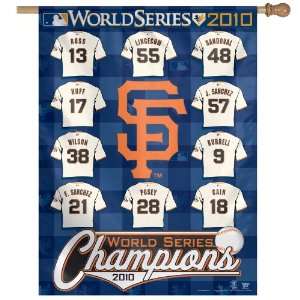  MLB San Francisco Giants 2010 World Series Champion 
