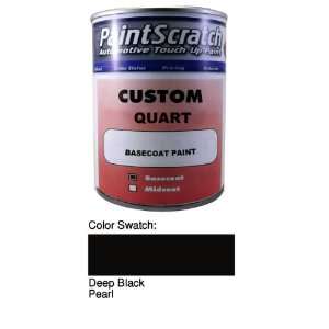Quart Can of Deep Black Pearl Touch Up Paint for 2010 Audi Q7 (color 