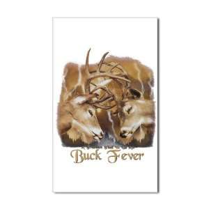  Sticker (Rectangle) Buck Fever Deer Hunting Everything 