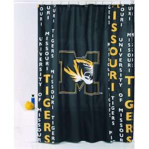  LSU Tigers Bathroom Shower Curtain NCAA College Athletics 