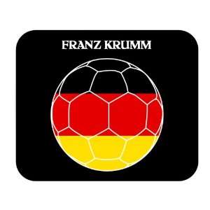  Franz Krumm (Germany) Soccer Mouse Pad 