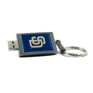  2GB San Diego Padres Keychain DSK2GBSD