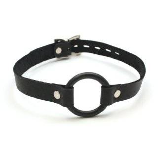 Mr S Leather O Ring Gag with Locking Buckle & Leather Straps