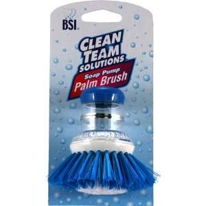  BSI Clean Team Solutions Soap Pump Palm Brush, 6 Count Box 