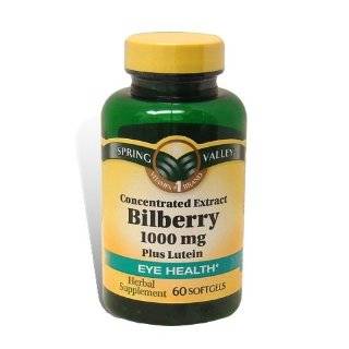 Nature Made Bilberry Fruit Extract 30mg, 60 Capsules (Pack of 3)