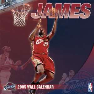  LeBron James 2005 Wall Calendar