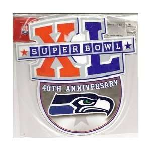  Seattle Seahawks Super Bowl 40 Magnet