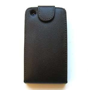 Apple iPhone 3G & 3GS Premium Protector Dark Brown Leatherette 