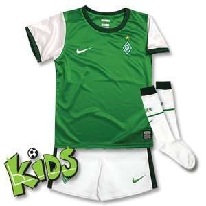  09 10 Werder Bremen Home Little Boys Kit Sports 