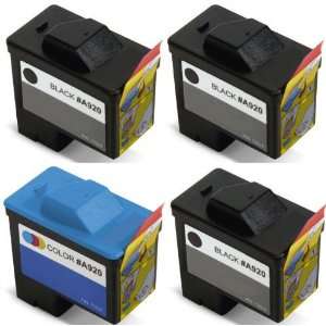  (Series 1) DELL T0529 and T0530 (3 Black + 1 Color) Ink Cartridges 