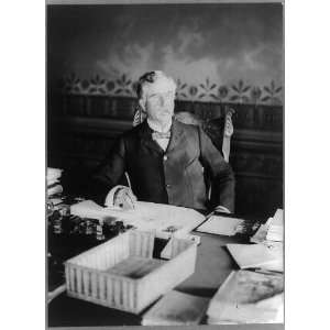   1909,Paymaster General,military officer,seated at desk