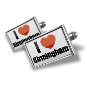 Cufflinks I Love Birmingham region United Kingdom, Europe, England 