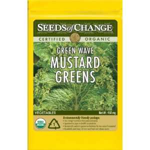  Seeds of Change S10657 Certified Organic Green Wave Mustard 