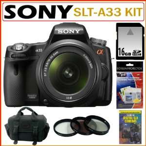  Sony Alpha SLT A33L Digital SLR Camera with Translucent 
