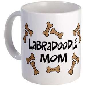 Biscuits Labradoodle Mom Pets Mug by   Kitchen 