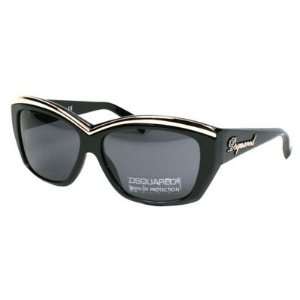  D Squared 17 Black / Grey Sunglasses 