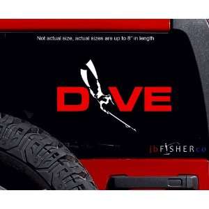  Free Diver Decal 