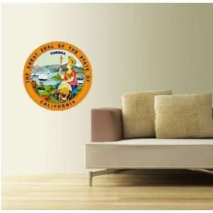  California State Seal Wall Decor Sticker 22X22 
