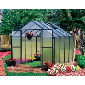  Monticello 8 x 8 Commercial Quality Greenhouse with 8mm 