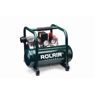 Rolair JC10 Super Quiet 1HP Oil Less 2.5 Gallon Air Compressor