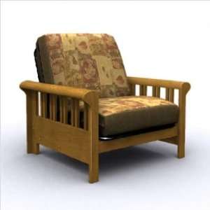  Bundle 60 Renaissance Sleigh Futon Jr. Twin Chair and 