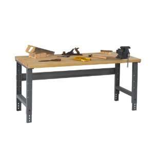  Tennsco Wood Top Shop Table 60W x 30D