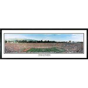 Rob Arra College Stadium Framed Panoramic of 2003 Rose Bowl Victory 