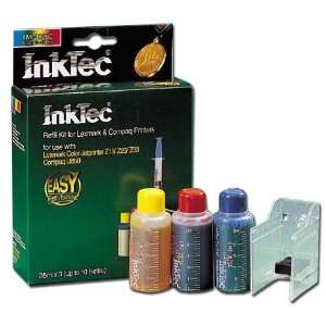  Tri Color Ink Refill Kits for Compaq 10N0026 Inkjet Print 