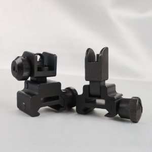  Flip Up Front and Rear Sight Combo for AR15/M16 Sports 