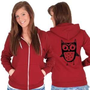  Just Another Owl American Apparel Hoodie 