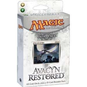   Intro Pack Angelic Might Theme Deck (White/Green) Toys & Games