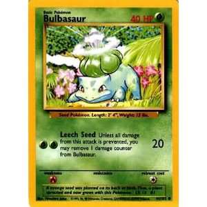  Bulbasaur 44/102 Base Set Common Toys & Games