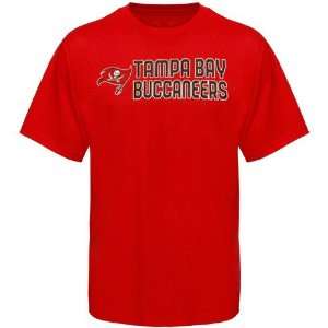 Reebok Tampa Bay Buccaneers Youth Red Summer Stack T shirt (Medium 