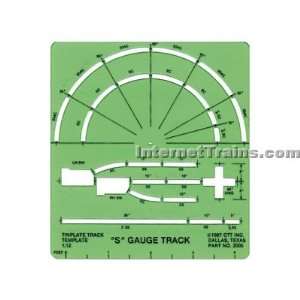  CTT, Inc. S Scale Track Template Toys & Games