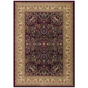   Floral Mashhad Area Rug   92 x 126   Persian Red