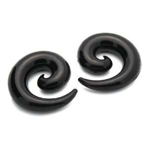   Spiral Flexible Stretcher Expander Ear Gauge Plug Taper (Sold By Pair