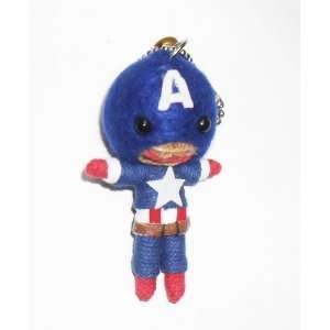  Captain Avenger Voodoo String Doll Keychain Everything 